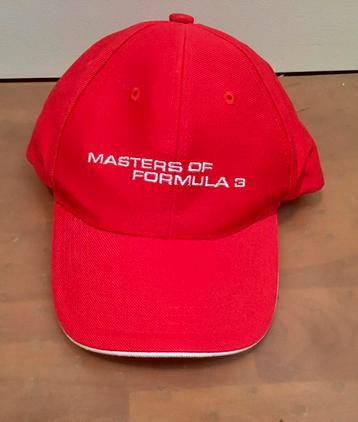 Cap pet masters of formule 3 nieuw baseball petje auto race beschikbaar voor biedingen