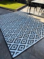 Tuinkleed / Caravan Kleed Zwart Wit, Ophalen of Verzenden, Gebruikt