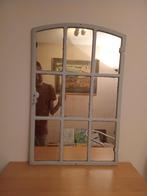 antieke gietijzeren raamwerk spiegelglas, Doe-het-zelf en Verbouw, Glas en Ramen, Ophalen, Gevelraam of Ruit, Gebruikt, Minder dan 80 cm