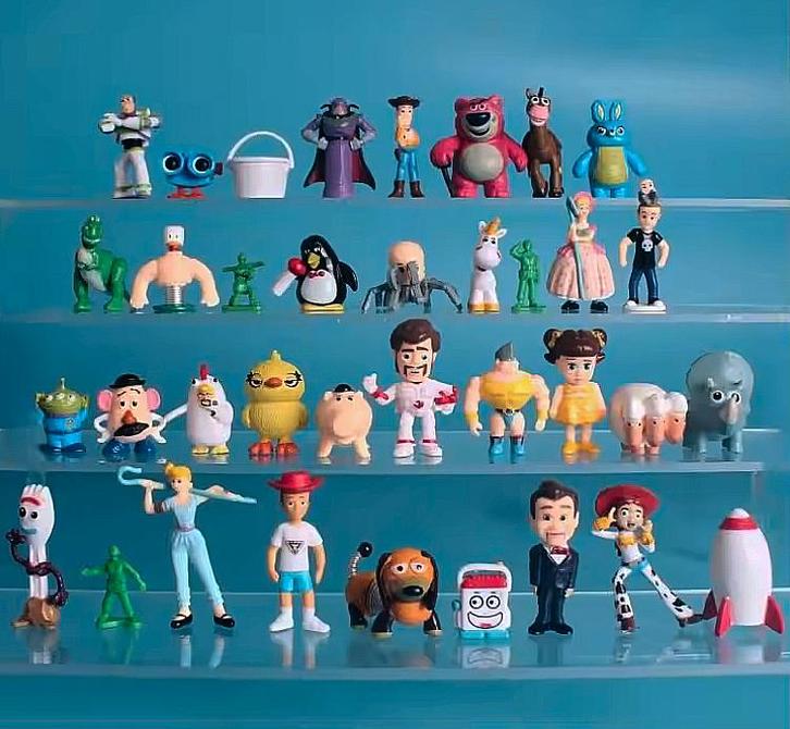 Prachtige Collectie Van 36 Toy Story Figuurtjes (Nieuwstaat), Verzamelen, Poppetjes en Figuurtjes, Zo goed als nieuw, Ophalen of Verzenden