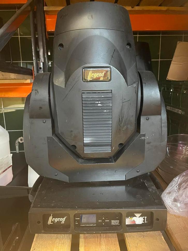 2x Chauvet Legend Beam Moving Heads, Muziek en Instrumenten, Licht en Laser, Gebruikt, Licht, Kleur, Ophalen of Verzenden