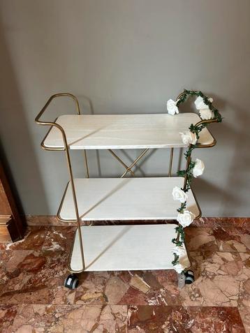 Bar trolley, bar cart, shot cart bruiloft beschikbaar voor biedingen