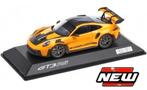 Origineel Dealermodel Porsche 911 GT3 RS 992 geel lim.edit., Nieuw, Overige merken, Ophalen of Verzenden, Auto