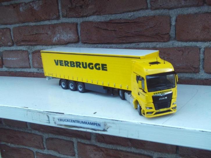 Tekno  Man  TGX  GX  van  Verbrugge., Hobby en Vrije tijd, Modelauto's | 1:50, Nieuw, Bus of Vrachtwagen, Tekno, Ophalen of Verzenden