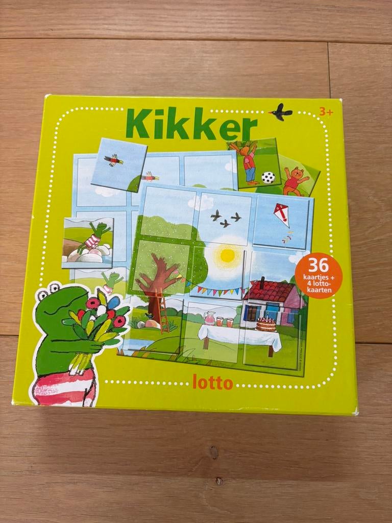 Kikker lotto spel compleet, Hobby en Vrije tijd, Gezelschapsspellen | Bordspellen, Ophalen of Verzenden, Zo goed als nieuw