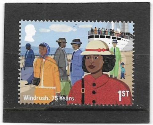 Engeland 2023 Windrush 75 Years From small island to ... 1st, Postzegels en Munten, Postzegels | Europa | UK, Gestempeld, Verzenden