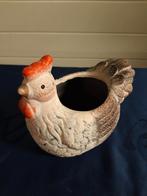 Bloempot kip, Ophalen