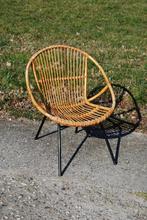 Rohe Rotan stoel, Huis en Inrichting, Ophalen, Gebruikt, Bruin, Rohe