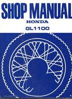 Honda GL1100 Addendum shop manual (3718z), Motoren, Handleidingen en Instructieboekjes, Honda