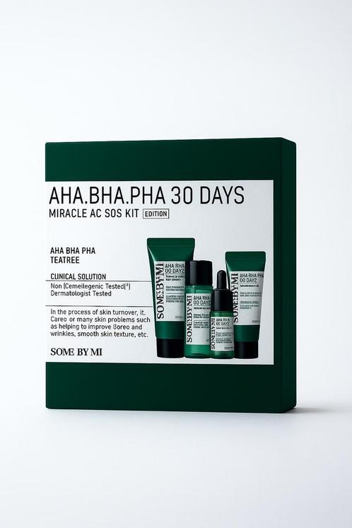 SOME BY MI - AHA BHA PHA 30 Days Miracle AC SOS Kit (NIEUW), Sieraden, Tassen en Uiterlijk, Uiterlijk | Gezichtsverzorging, Nieuw