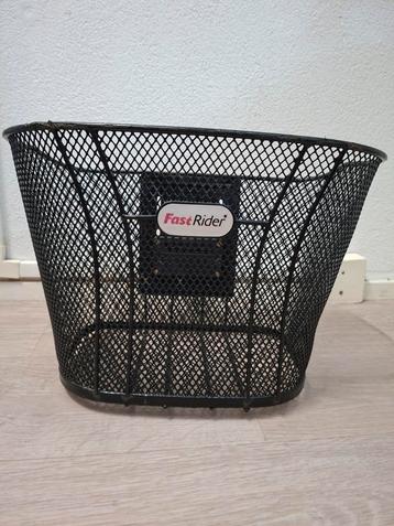 Zwarte Fastrider fietsmand met bevestiging beschikbaar voor biedingen