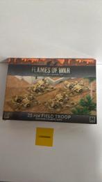 Nieuw! Flames of War | BBX33 | 25 pdr Field Troop, Hobby en Vrije tijd, Wargaming, Ophalen of Verzenden, Nieuw, Historisch