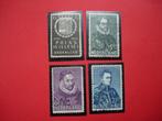 NL Nederland Herdenkingszegels 1933 serie van 4 zegels, Postzegels en Munten, Postzegels | Nederland, T/m 1940, Verzenden, Gestempeld