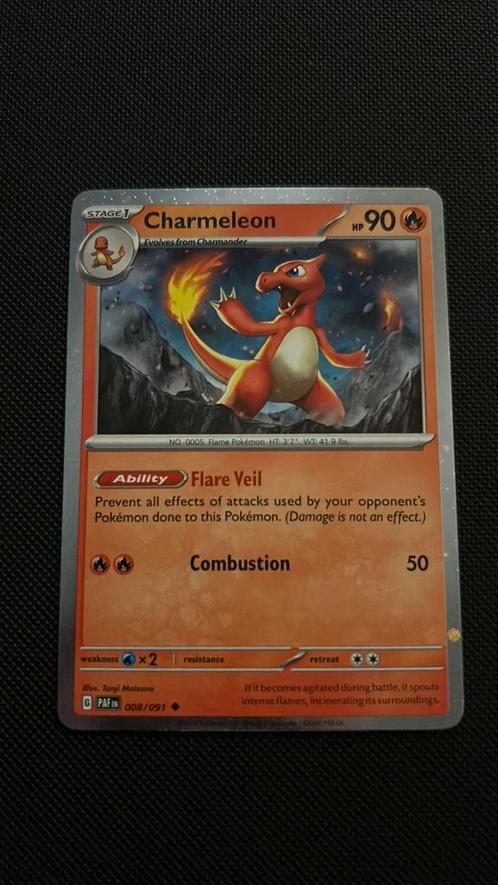 Charmeleon #008/091 cosmos holo, Hobby en Vrije tijd, Verzamelkaartspellen | Pokémon, Nieuw, Losse kaart, Ophalen of Verzenden