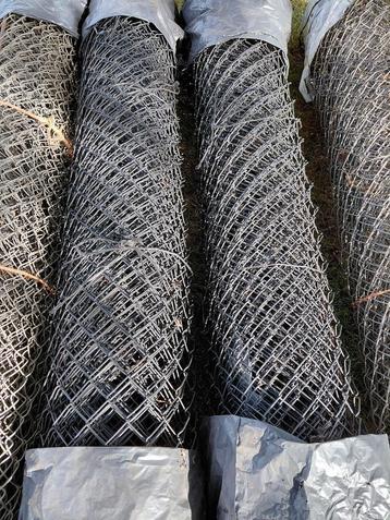 Harmonicagaas 7 rollen à 2 m. hoog, totale lengte ruim 60 m. beschikbaar voor biedingen