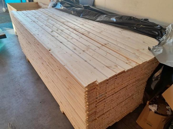 Vuren schrootjes, sauna schroten, saunaschroot wandbekleding, Sport en Fitness, Sauna, Nieuw, Onderdelen, Ophalen