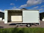 VELDHUIZEN Be oplegger 7.5 ton schuifdeuren (bj 2006), Auto's, Overige brandstoffen, Wit, Origineel Nederlands, Bedrijf