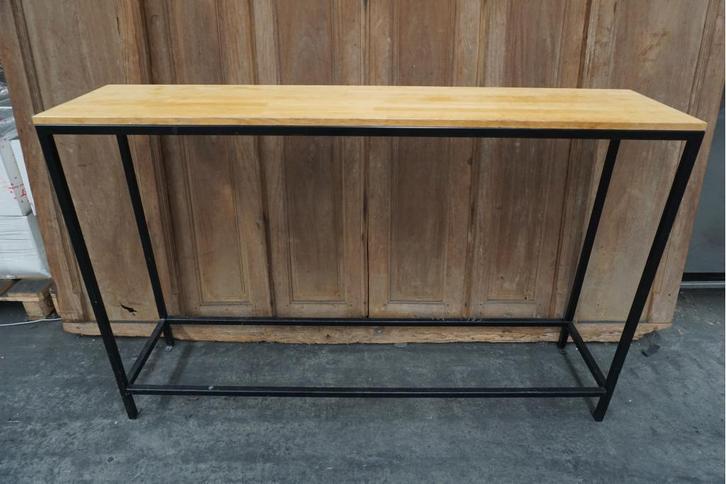 Sidetable wandtafel | 165x40x105, Huis en Inrichting, Tafels | Sidetables, Gebruikt, 25 tot 50 cm, 150 tot 200 cm, Rechthoekig