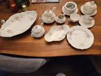Thee lunch diner set 12 borden 1 grote dekschaal 4kleine, Antiek en Kunst, Ophalen of Verzenden