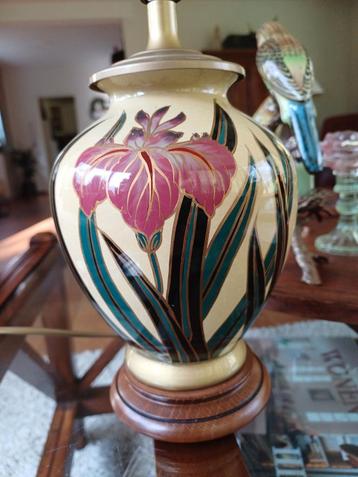 Ida Bellini Lamp - Prachtige Bloemdecoratie keramiek design  beschikbaar voor biedingen