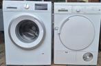Siemens wasmachine en siemens condensdroger, Ophalen, Zo goed als nieuw, Voorlader, 85 tot 90 cm