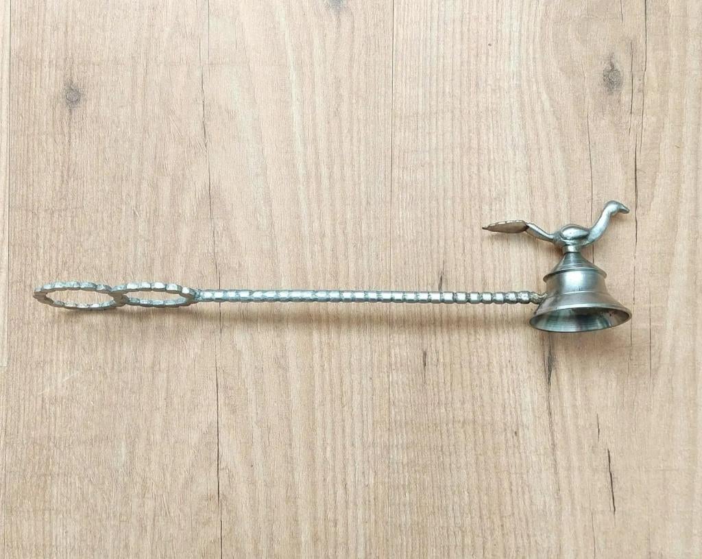 Handgesmede kaarsendover, Ophalen of Verzenden, Overige materialen
