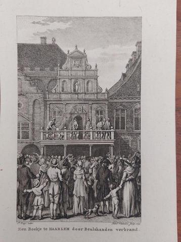 1 / Boekje te Haarlem door beulshanden verbrand beschikbaar voor biedingen