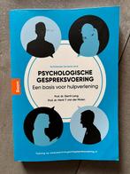 Psychologische gespreksvoering, een basis voor hulpverlening, Ophalen of Verzenden, Zo goed als nieuw