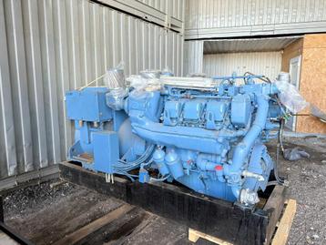 MTU 6V.396. 580kva compl. with silence cabine beschikbaar voor biedingen