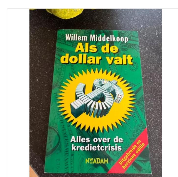 Als de dollar valt NIEUW BOEK paperback Middelkoop BCBC, Boeken, Politiek en Maatschappij, Nieuw, Politiek en Staatkunde, Nederland
