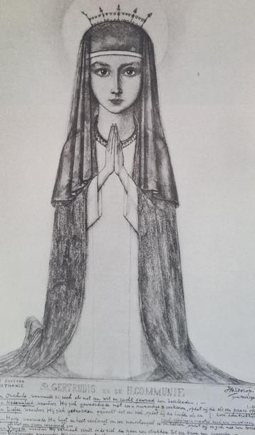Litho Jan Toorop 1858-1928 heilige commune beschikbaar voor biedingen