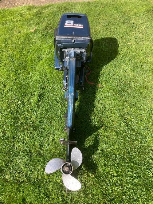 Yamaha 8pk Langstaart Buitenboordmotor, Watersport en Boten, Bootonderdelen, Gebruikt, Motor en Techniek, Zeilboot of Motorboot