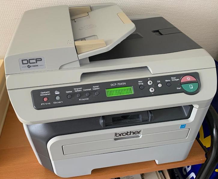 Brother multifunctionele laserprinter, Computers en Software, Printers, Zo goed als nieuw, All-in-one, Laserprinter, Kopieren