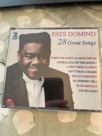 Fats Domino - 28 Great Songs 2CD, Ophalen of Verzenden, 1960 tot 1980, Gebruikt, Jazz en Blues