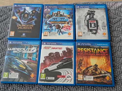 Diversen PS Vita spellen compleet, Spelcomputers en Games, Games | Sony PlayStation Vita, Zo goed als nieuw, 1 speler, Vanaf 3 jaar