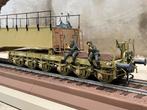 Schitterend model “Leopold” railway gun, in vitrine 112 cm, Verzamelen, Militaria | Tweede Wereldoorlog, Duitsland, Ophalen of Verzenden