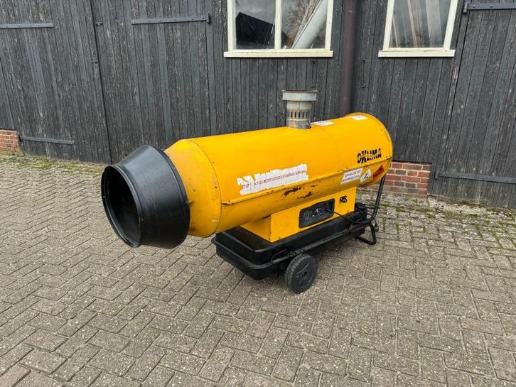 2x Groot Heteluchtkanon Kachel Heater Diesel 70.000 Kcal, Doe-het-zelf en Verbouw, Verwarming en Radiatoren, Kachel, 30 tot 80 cm