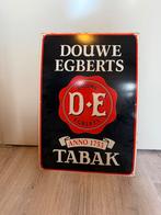 Origineel Douwe Egberts Tabak Emaille Bord – ca. 1940–1955, Verzamelen, Merken en Reclamevoorwerpen, Ophalen, Gebruikt, Reclamebord