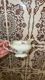 Antiek melkkannetje met kommetje vintage servies, Antiek en Kunst, Ophalen of Verzenden