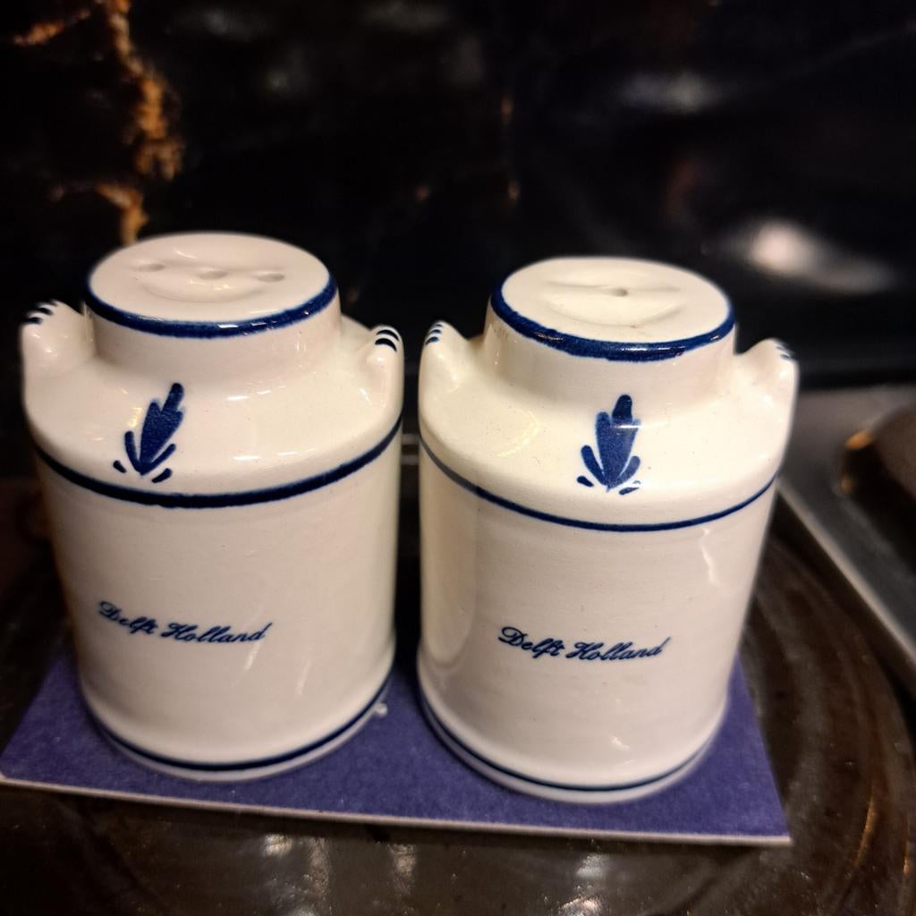 Delftsblauw peper en zout stel - T.E.A.B., Ophalen of Verzenden, Nieuw