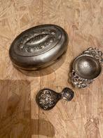 Antiek lepeldoosje enz, Antiek en Kunst, Ophalen of Verzenden