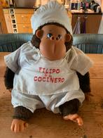 Knuffel aap jaren 90 spaaractie Calve pindakaas, Verzamelen, Ophalen of Verzenden, Zo goed als nieuw, Overige typen