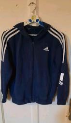 Adidas prachtig vest donkerblauw maat 140-146, Ophalen of Verzenden, Jongen