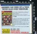 Sticker: Video Uit en Thuis - Nederlands populairste videobl, Verzamelen, Stickers, Overige typen, Ophalen of Verzenden, Zo goed als nieuw