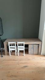 Kinderbureau steigerhout, Kinderen en Baby's, Kinderkamer | Tafels en Stoelen, Ophalen, Zo goed als nieuw, Tafel(s)