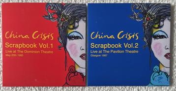 CHINA CRISIS, Scrapbook Vol 1 & Vol 2, Live cd’s zie info beschikbaar voor biedingen