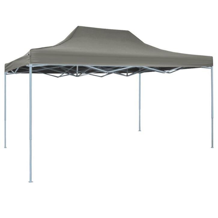 Partytent inklapbaar 3x4 m staal antraciet ?99, Tuin en Terras, Partytenten, Nieuw, Partytent, Minder dan 5 meter, Minder dan 4 meter