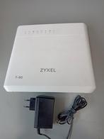 Zyxel T50 modem met kabels en wachtwoord, Ophalen of Verzenden, Zo goed als nieuw