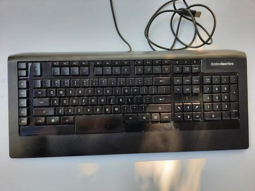 SteelSeries Apex RAW Gaming Keyboard met LED verlichting, Computers en Software, Toetsenborden, Gebruikt, Qwerty, Bedraad, Gaming toetsenbord