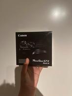 Canon g7x mark III zwart gloednieuw, Ophalen of Verzenden, Zo goed als nieuw, Canon